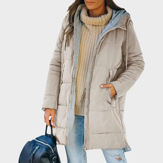 Antonia™ | Abrigo Acolchado con Capucha