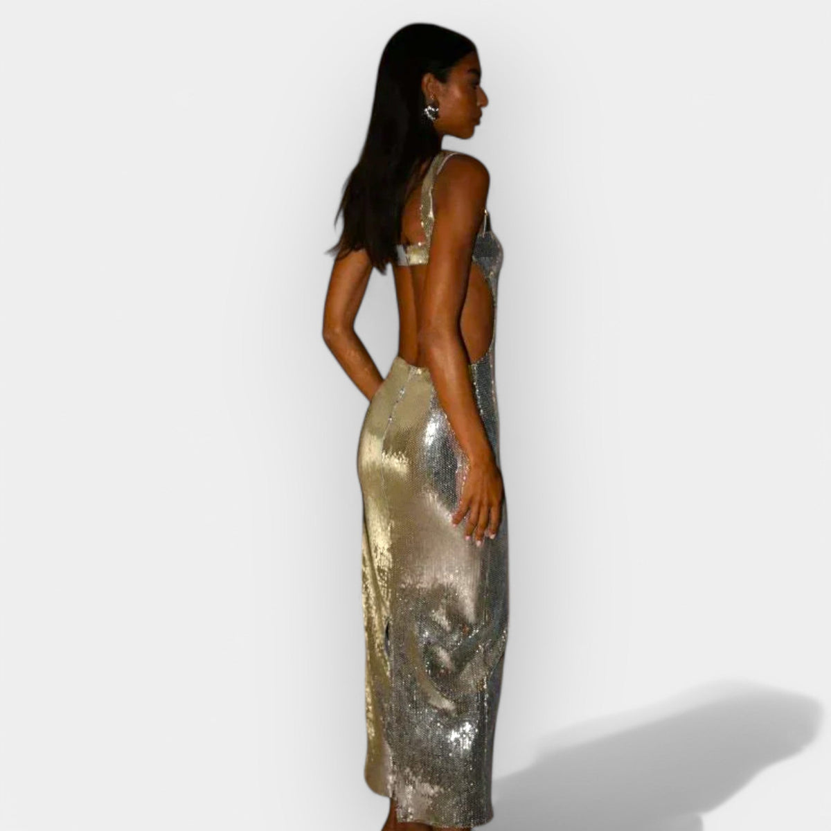 Luna - Vestido Maxi Brillante