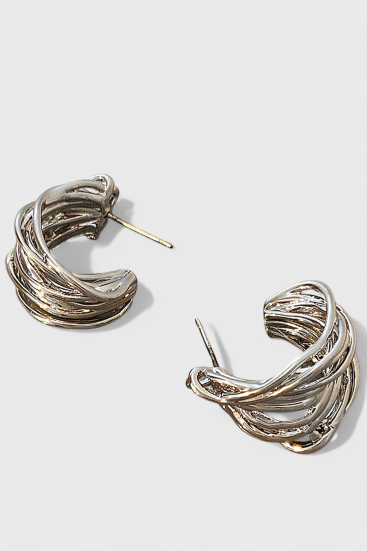 Pendientes en forma de C