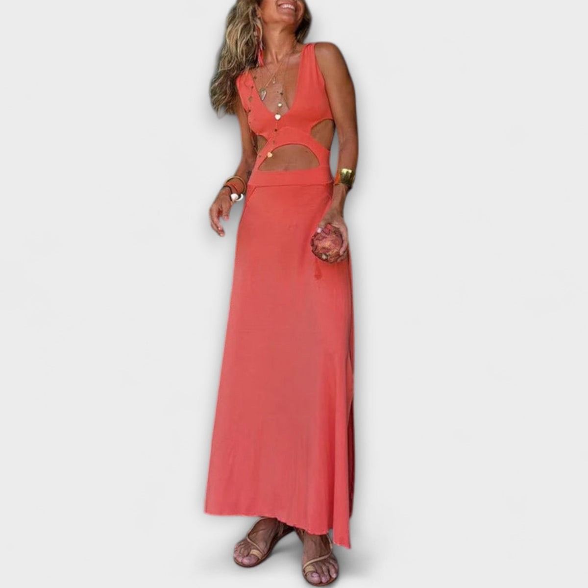 Ella - Vestido Tie-Dye Escote Eleanor