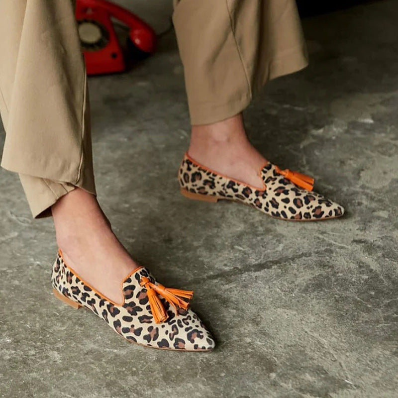 Nerea™ | Mocasines de Leopardo