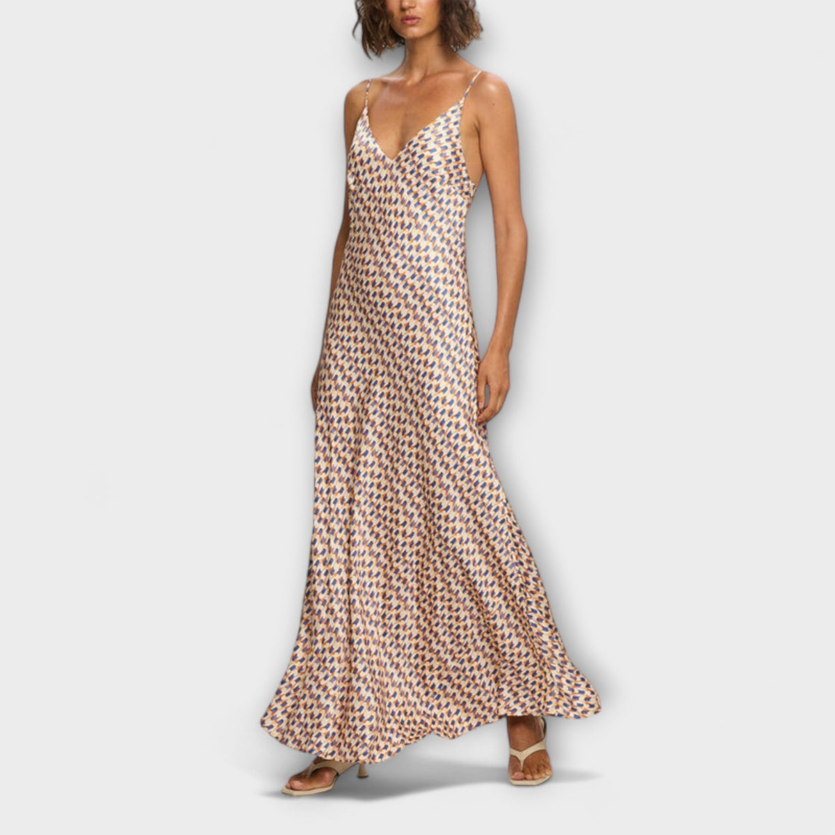 Tove - Vestidos maxi elegantes con motivo geométrico