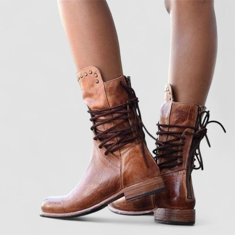 Raquel™ | Botas de Tobillo Vintage