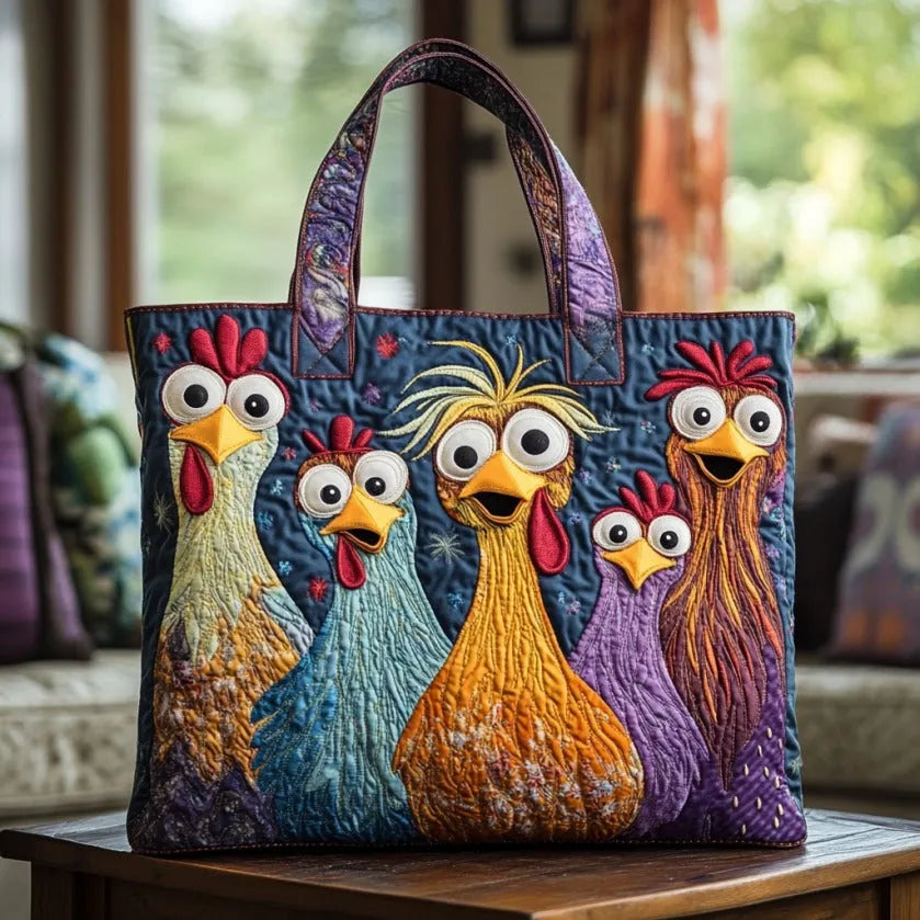 Cinco Gallinas | Bolso Artesanal Acolchado