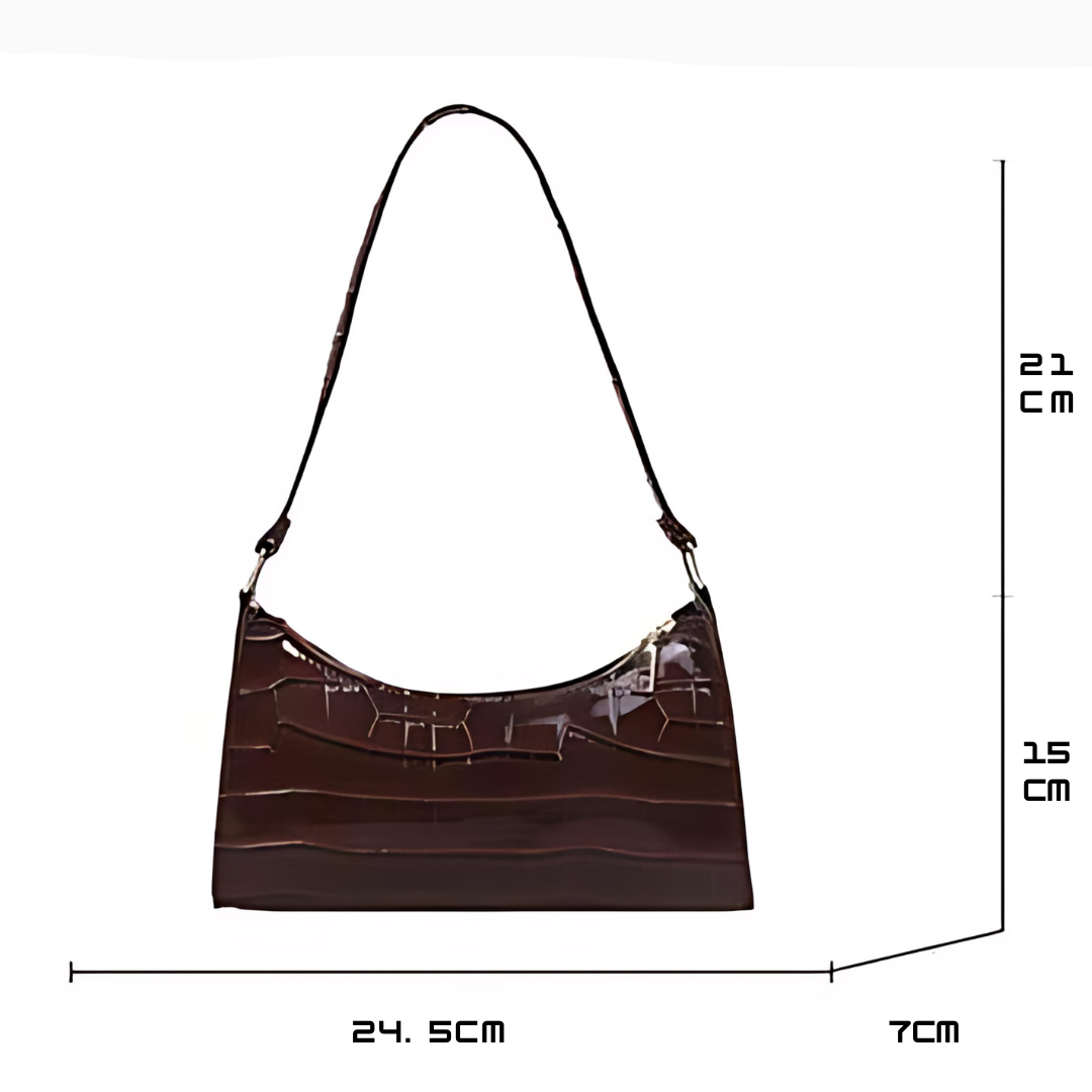 Véronique | Bolsa de Cuero Brillante