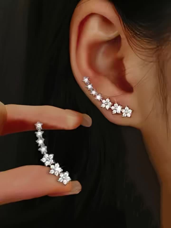 Gloria™ | Pendientes Florales Atemporales