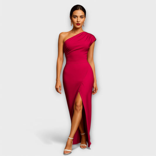 Vestidos de noche asimétricos elegantes