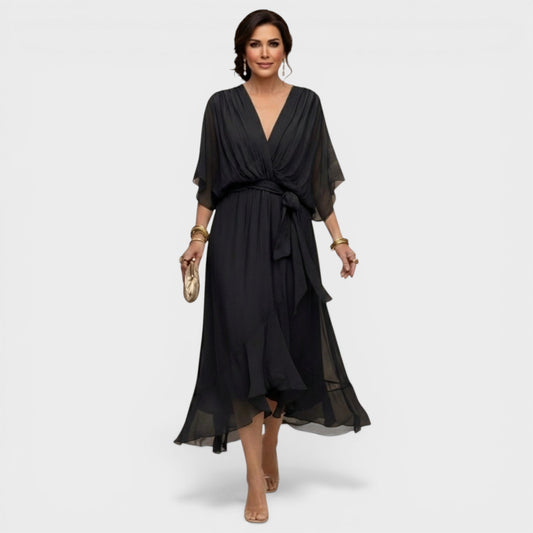 Monika | Vestido elegante de chiffon
