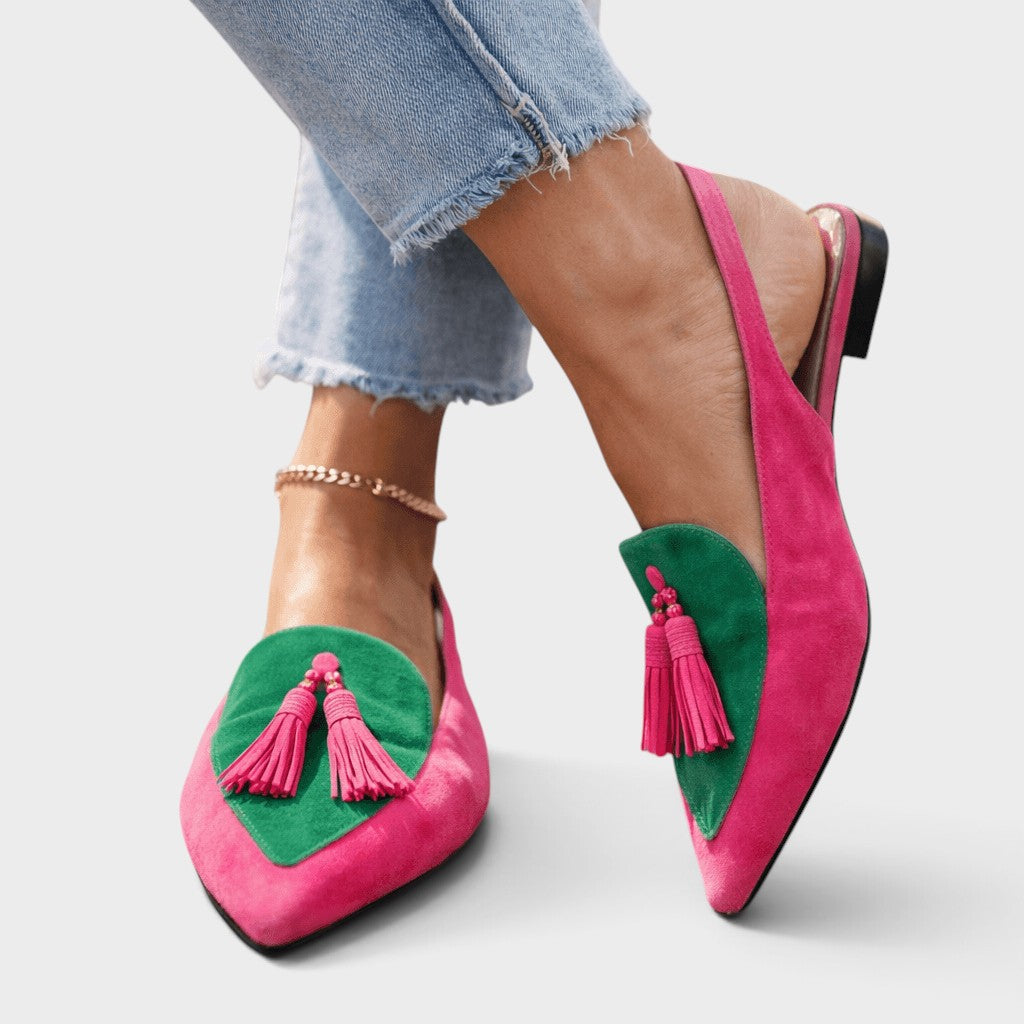 Sandra™ | Bailarinas con Pompón