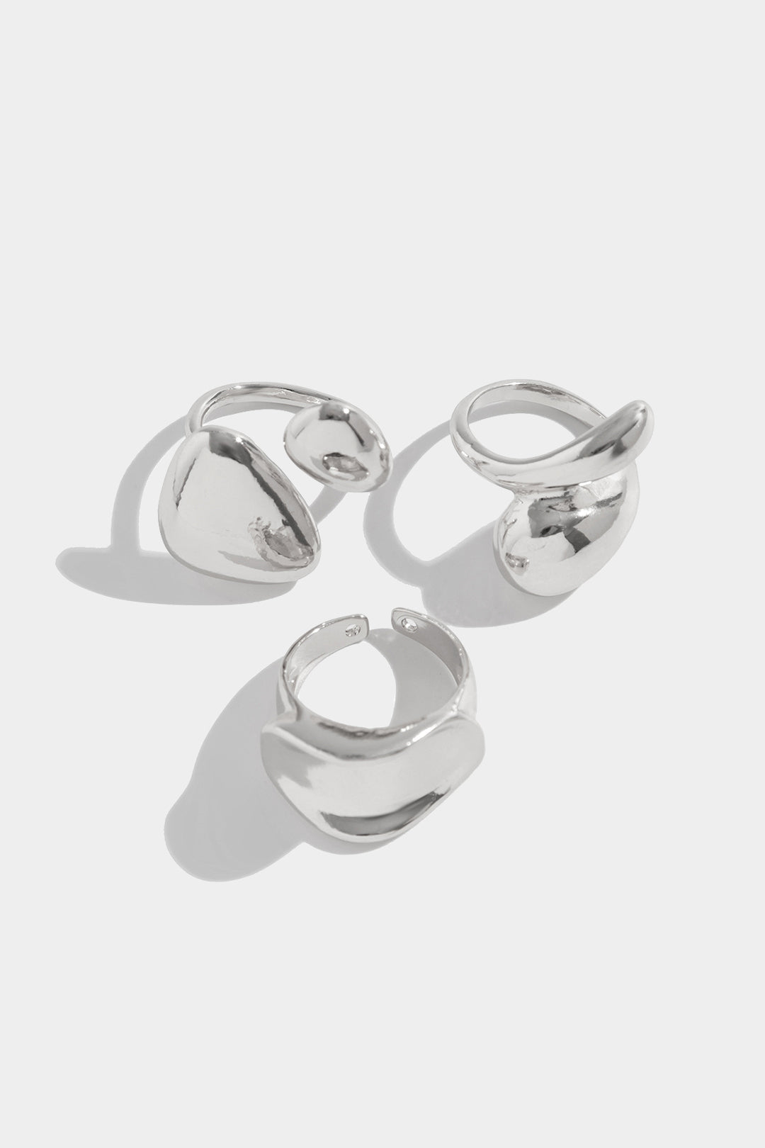 Anillos de Metal Irregulares