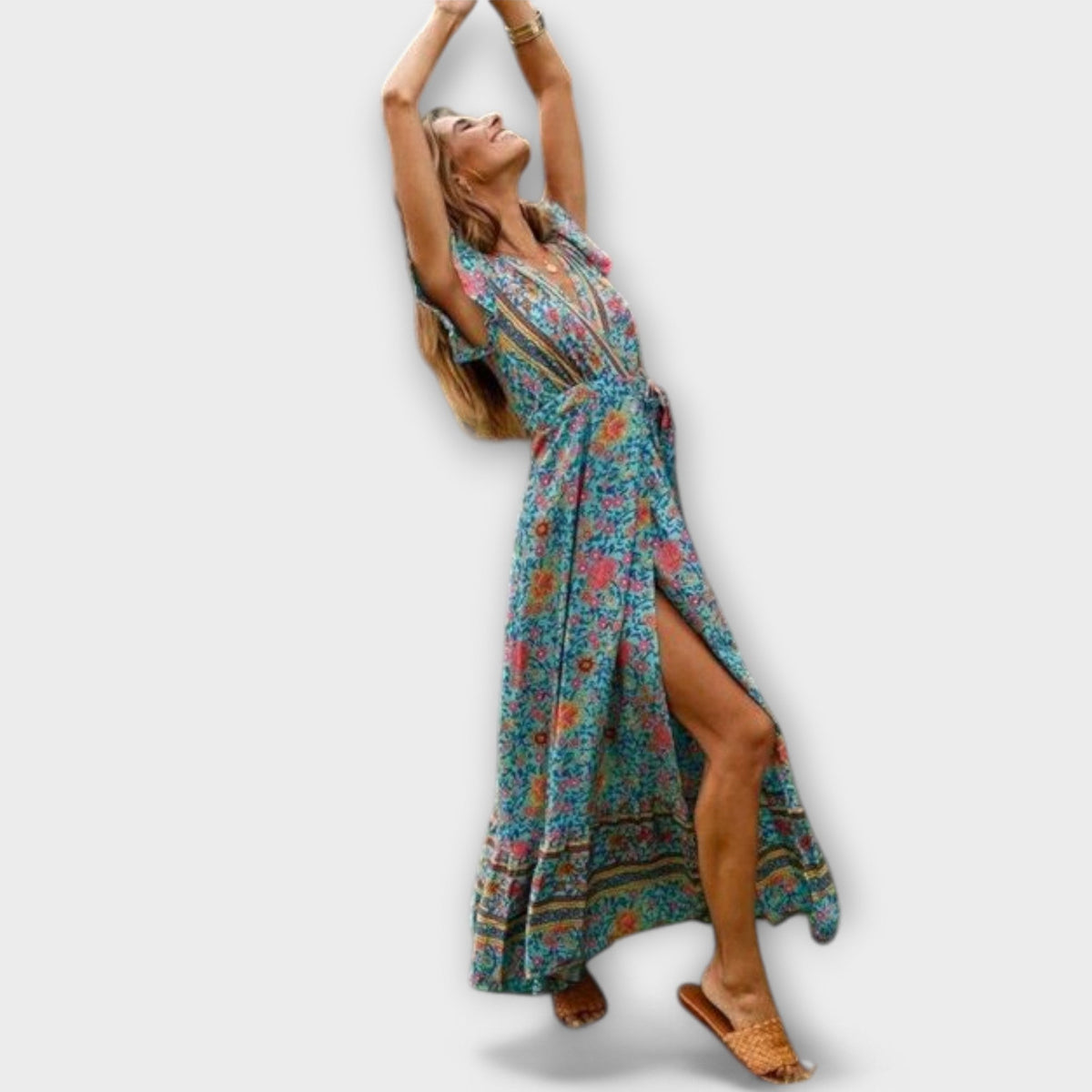 Vestido Maxi Boho Shylin