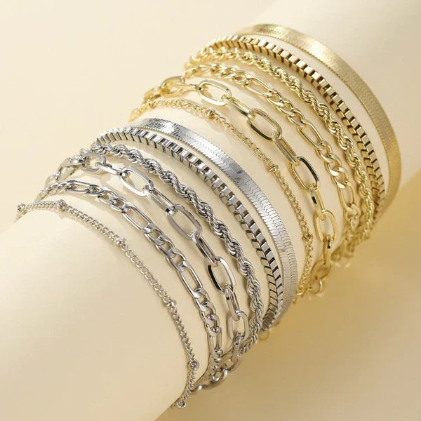 Emilia™ | Set de Pulseras de 5 Piezas
