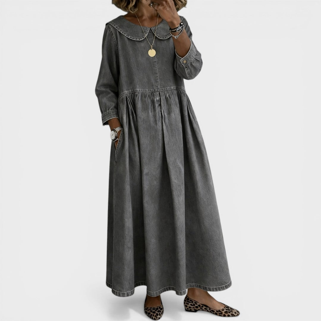 Mila | Vestido de denim elegante