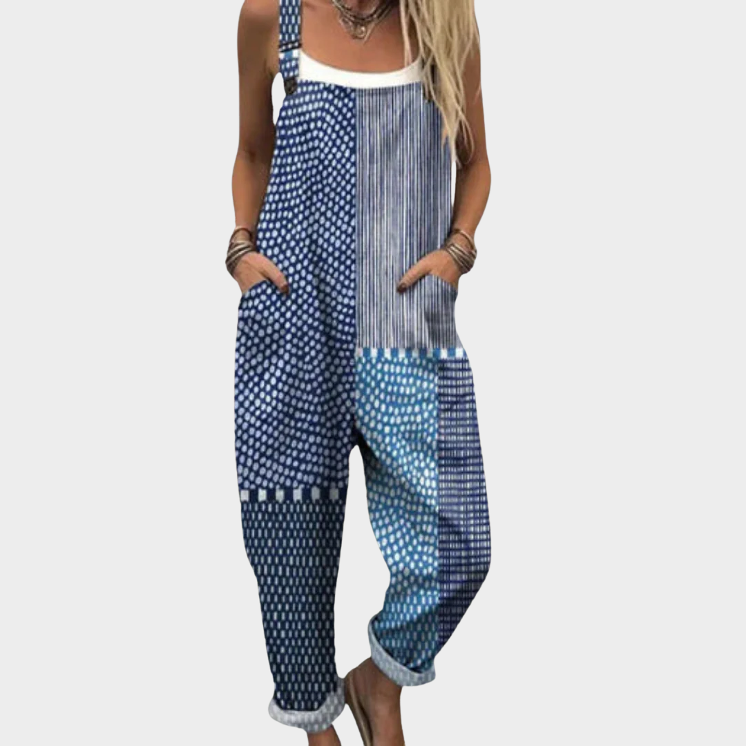 Begoña™ | Mono Estampado Cómodo