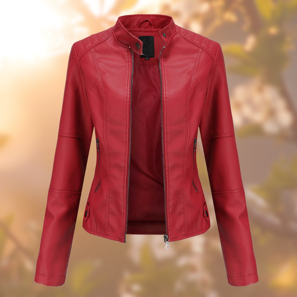 Gordana - Chaqueta de Cuero Elegante