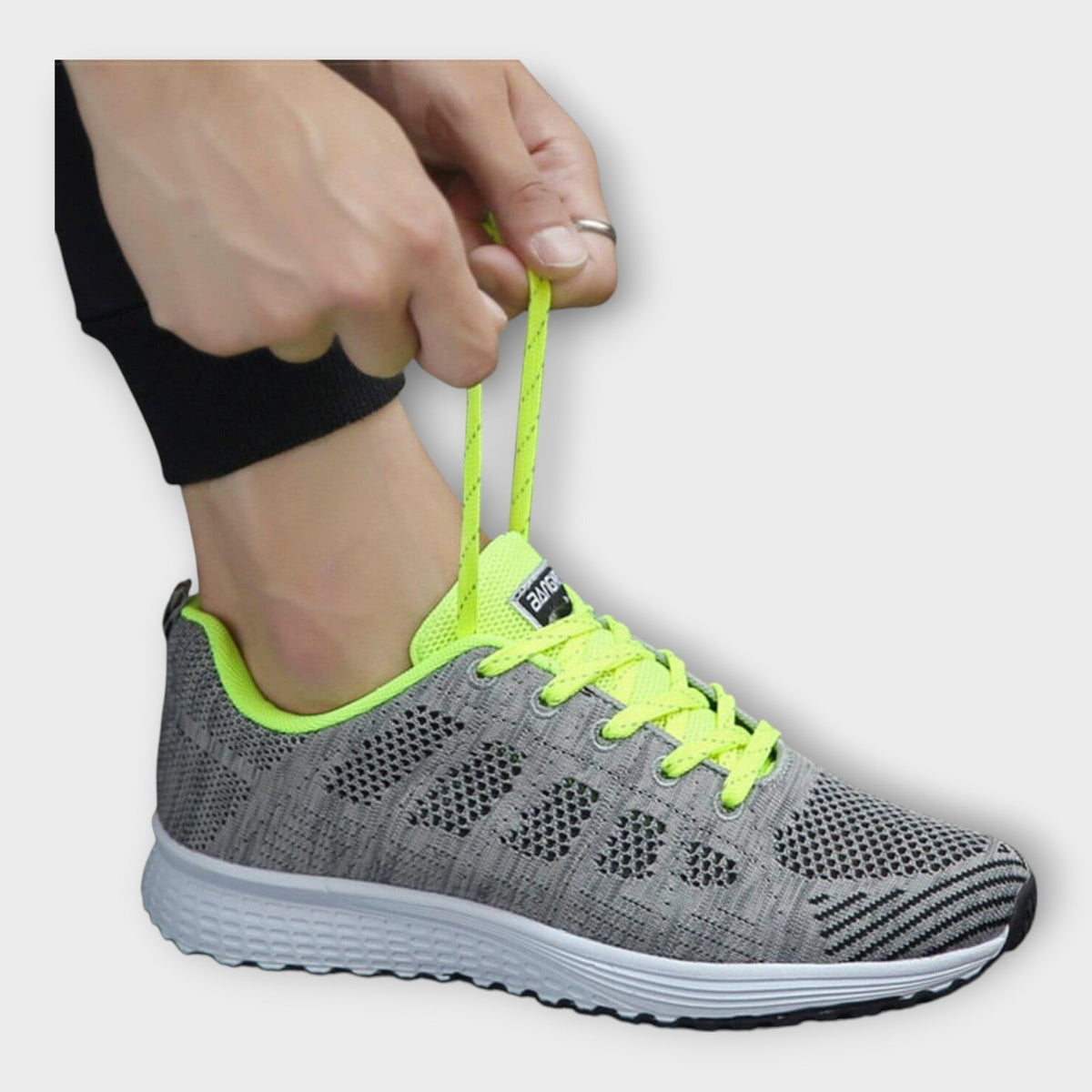 Zapatillas deportivas de malla con suela antideslizante