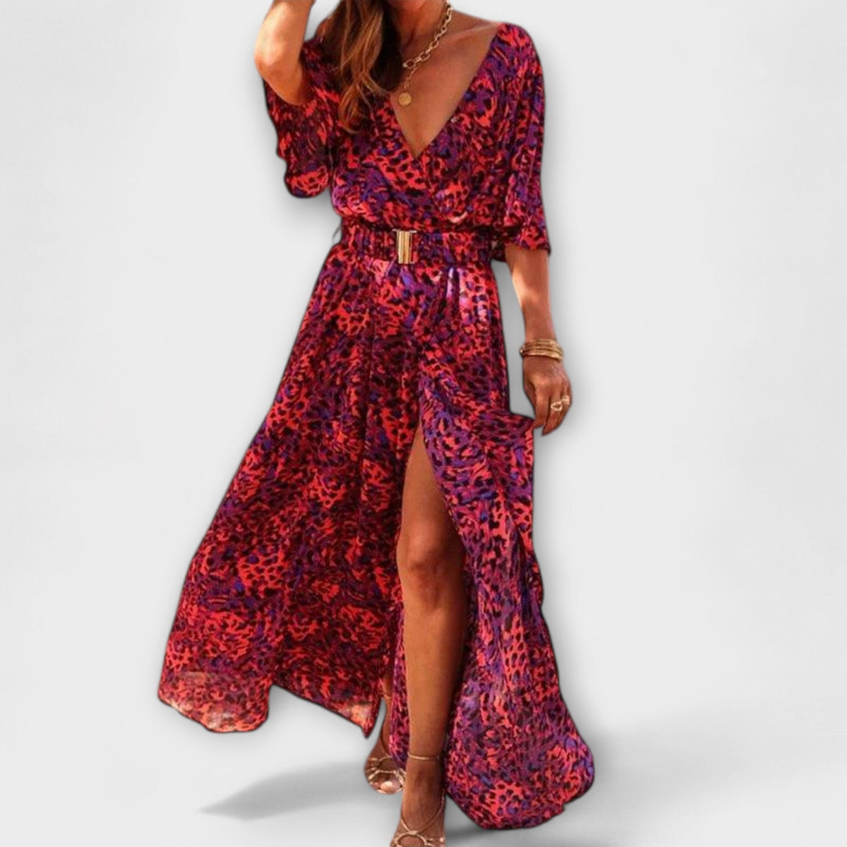 Sabine - Vestidos maxi elegantes de diseño casual