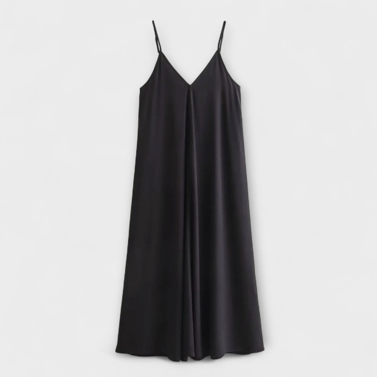 Vestido maxi con tirantes