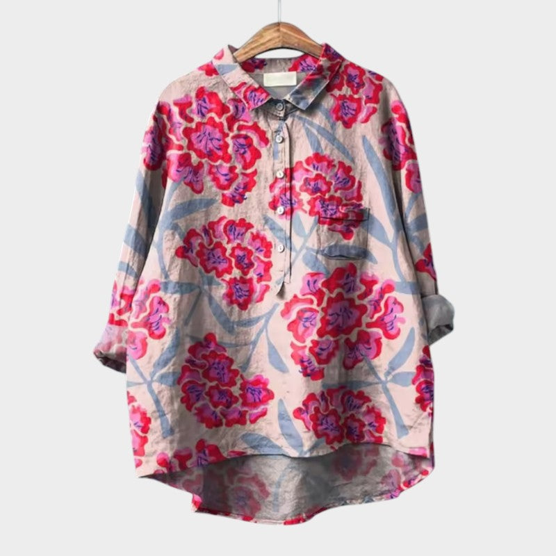 Jasmin | Blusa premium con encaje