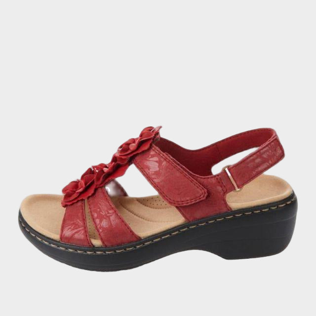 Sandalias Burdeos – ortopédicas