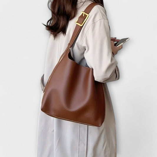 Isaure │ Elegante Bolso de Hombro de Cuero