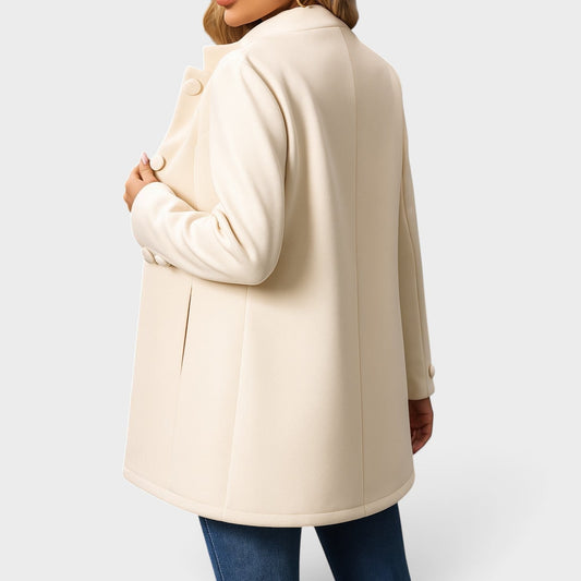 Rosalía™ | Abrigo con Cuello Alto