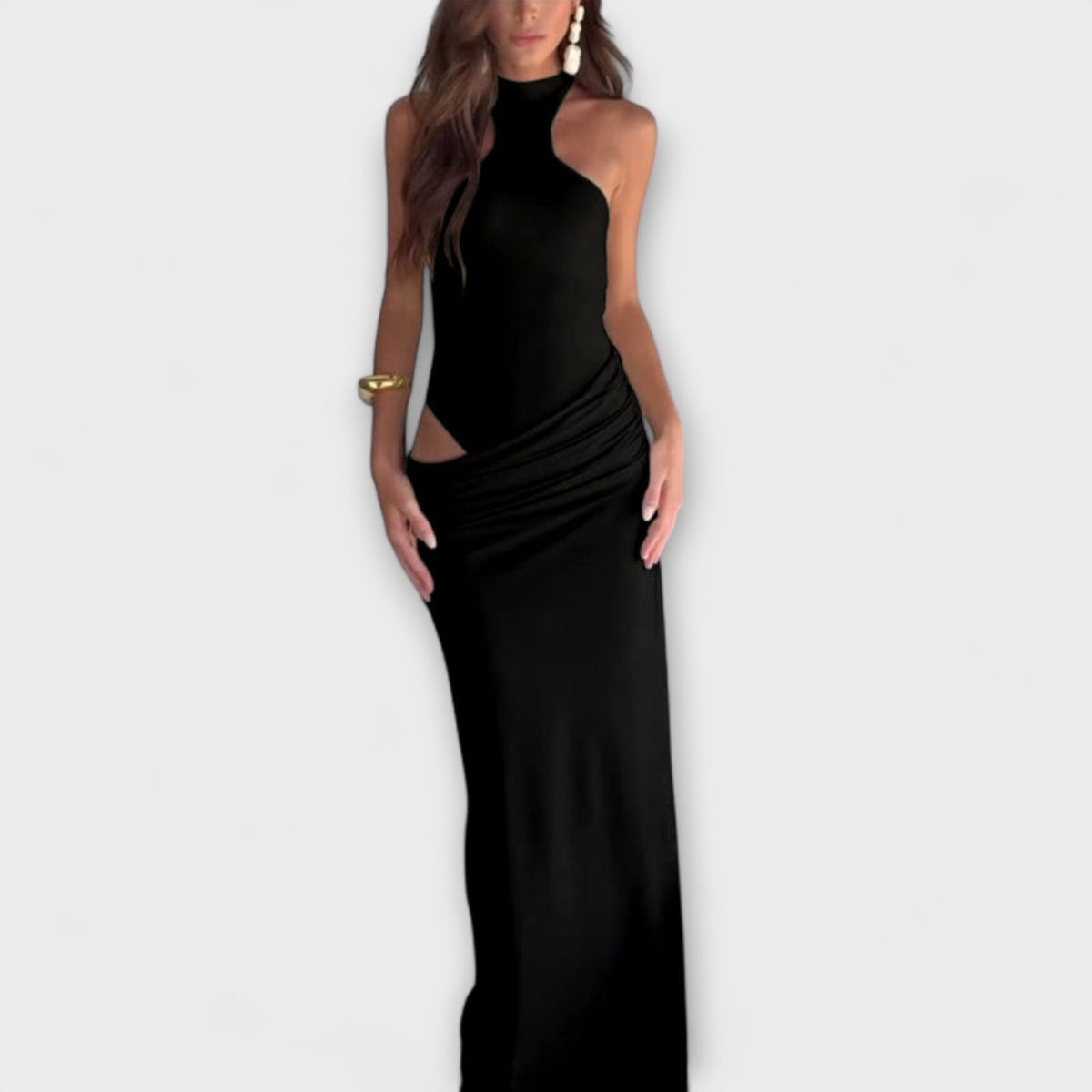 Minna - Vestidos sin mangas con escote
