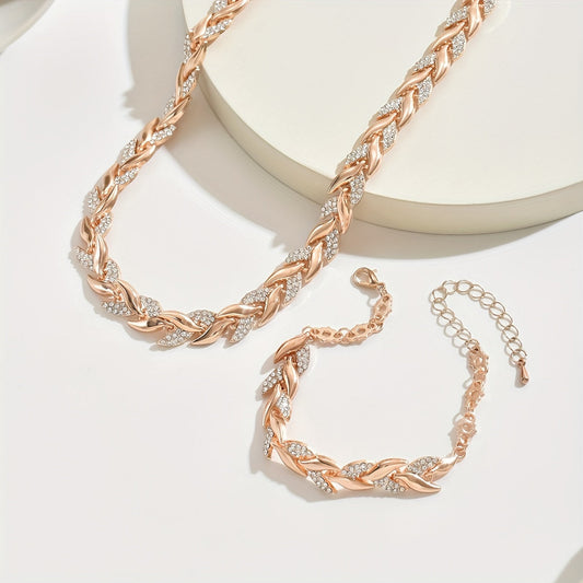 Aurora™ | Conjunto de collar y pulsera hechos a mano