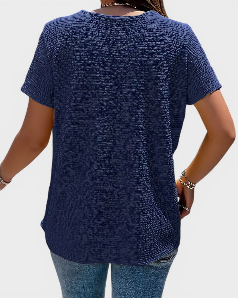 Ana | Camiseta con cuello Peter Pan