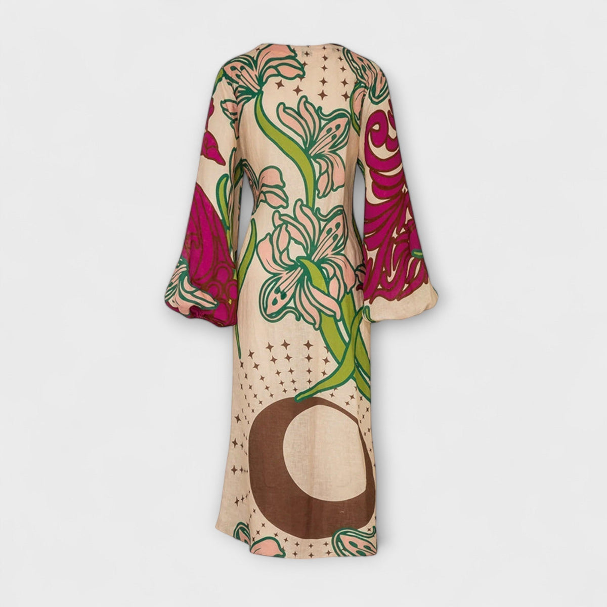 Tracey - Vestido maxi con cintura