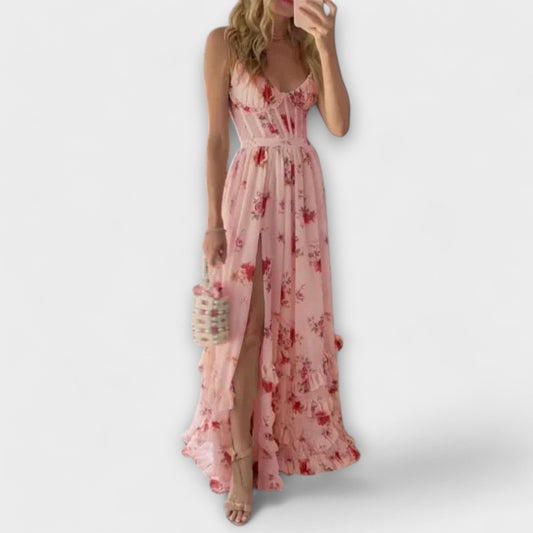 Hazel - Vestido de motivos florales