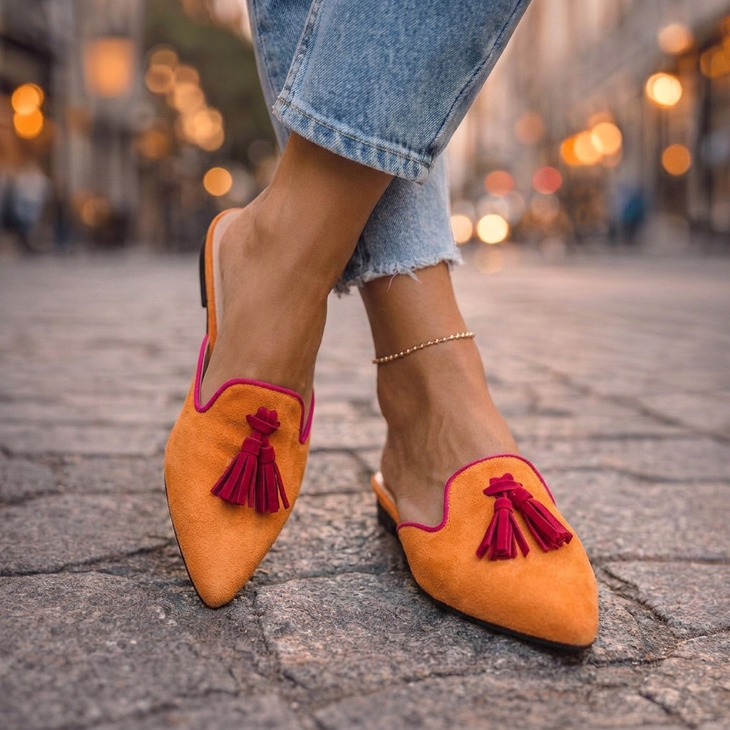 Serafina™ | Mocasines con Borlas