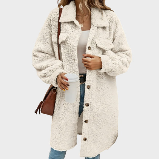 Consuelo™ | Abrigo Teddy de Pana