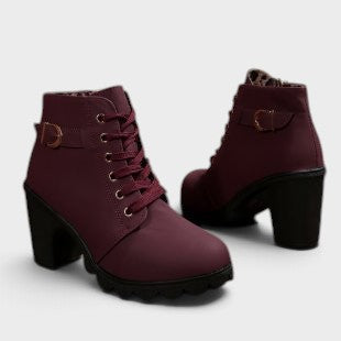 Anselma™ | Botas Cortas Chic con Hebilla