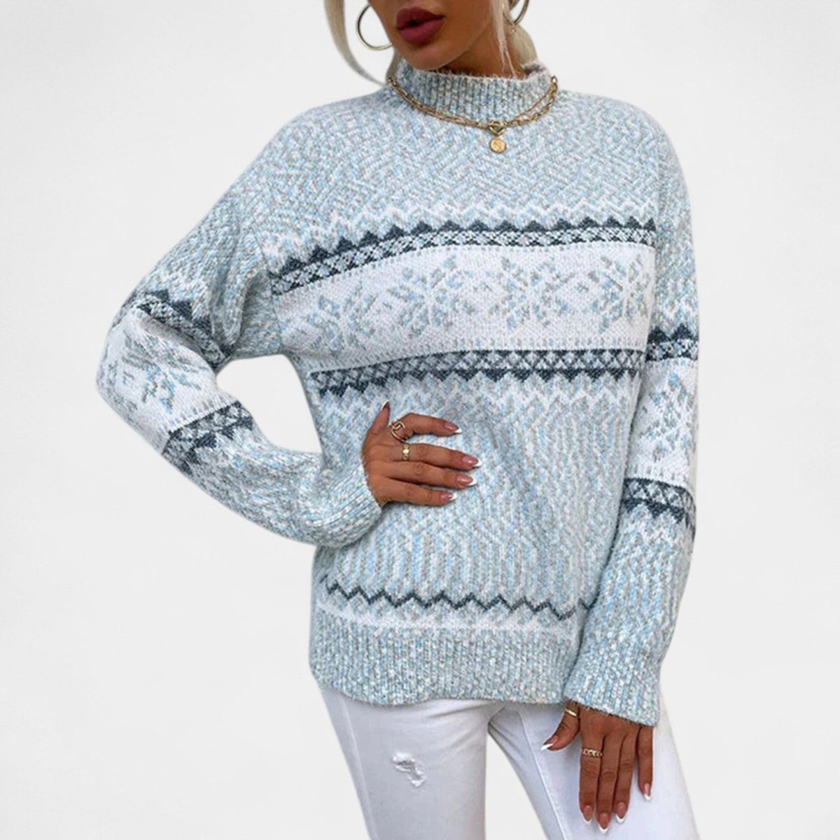 Maja – Suéter retro clásico