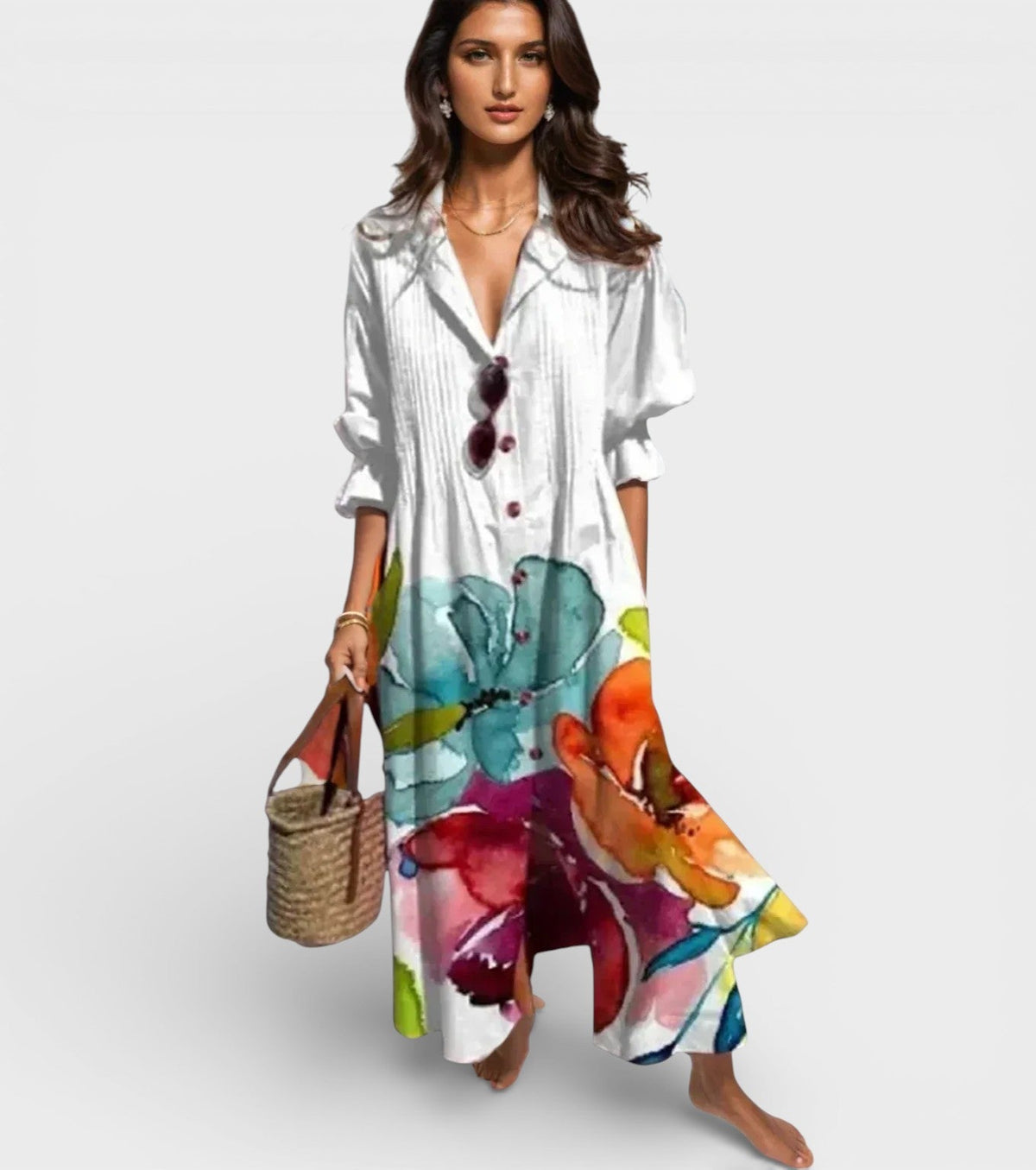 Lidija | Vestido maxi boho