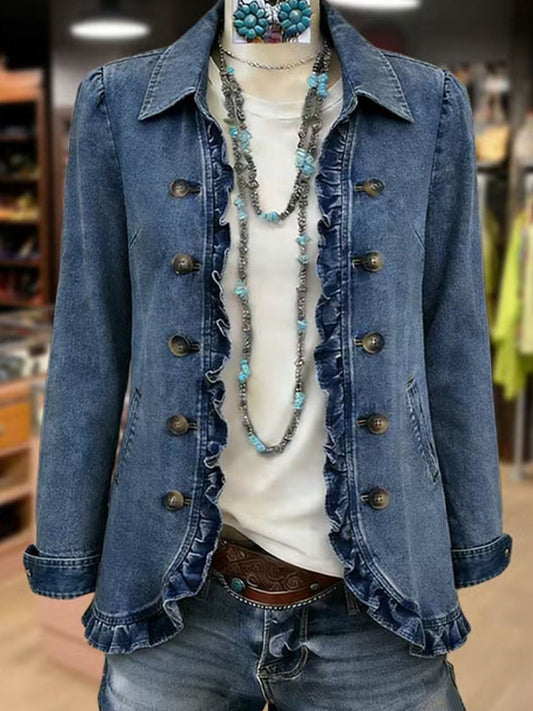 Esperanza™ | Chaqueta con Volantes y Botones