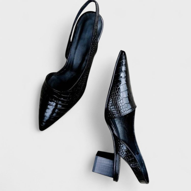 Ela – Zapatos elegantes con tacón abierto