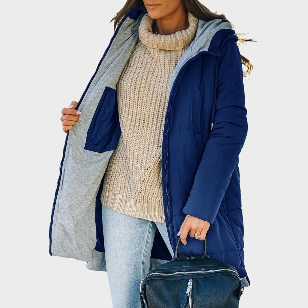 Antonia™ | Abrigo Acolchado con Capucha