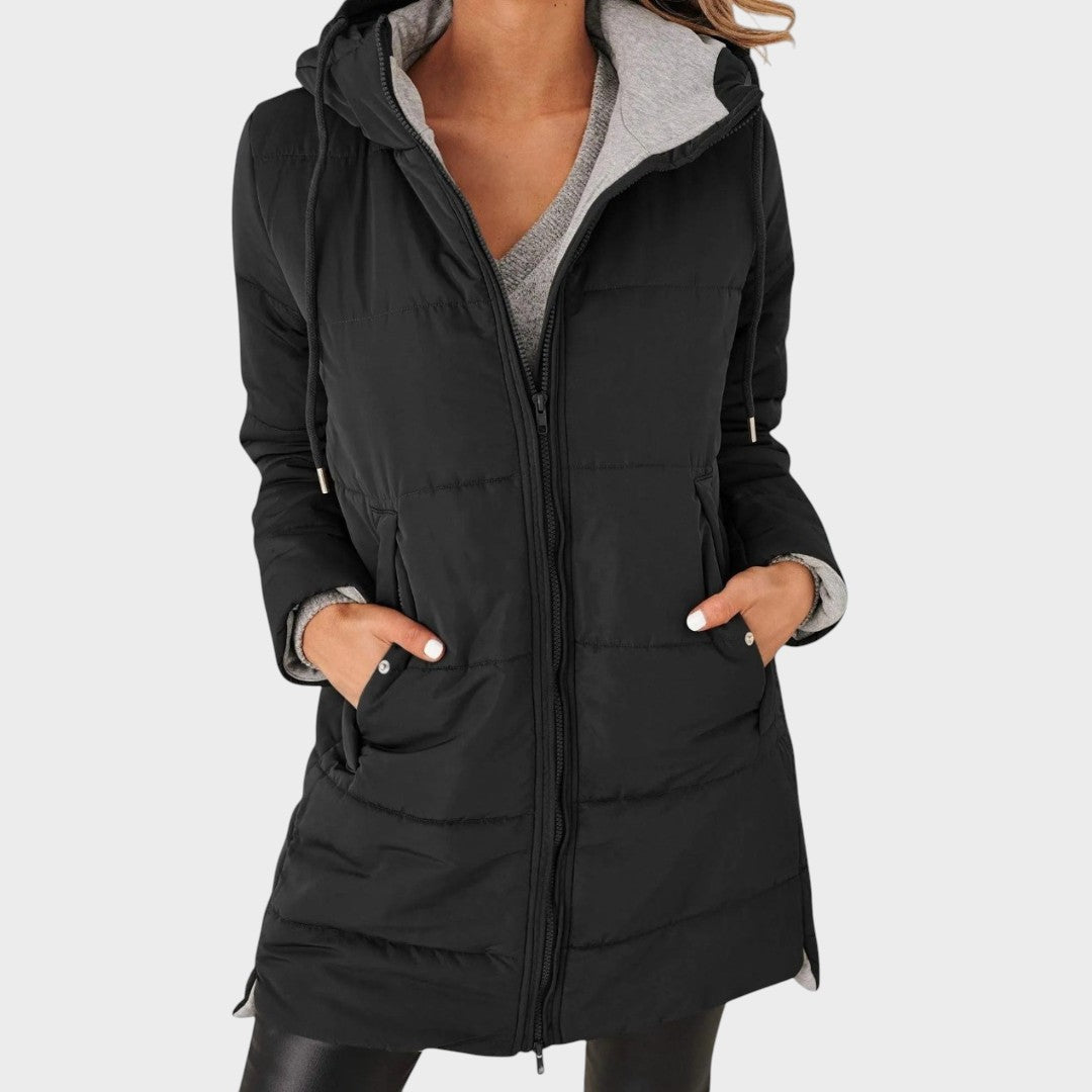 Antonia™ | Abrigo Acolchado con Capucha