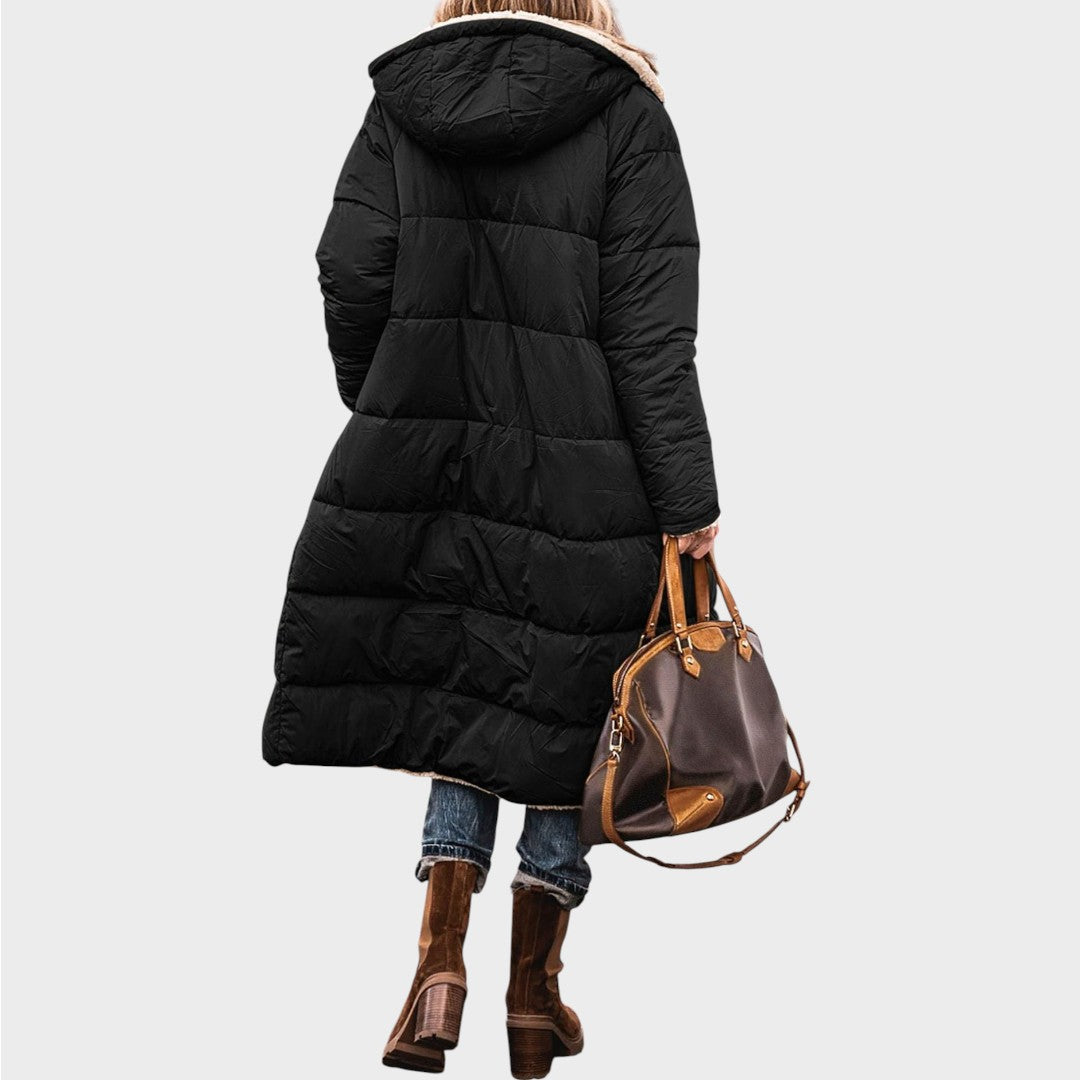 Camelia™ | Abrigo Largo Reversible
