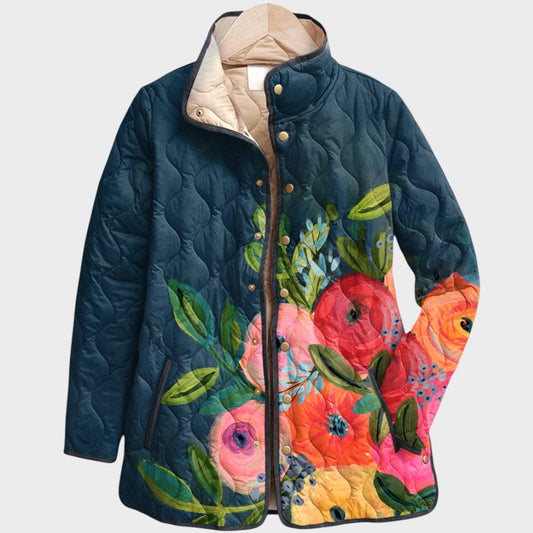 Amelia™ | Chaqueta Acolchada Estampada