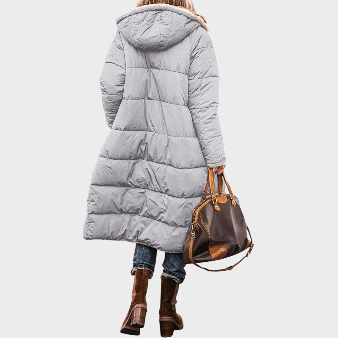 Camelia™ | Abrigo Largo Reversible
