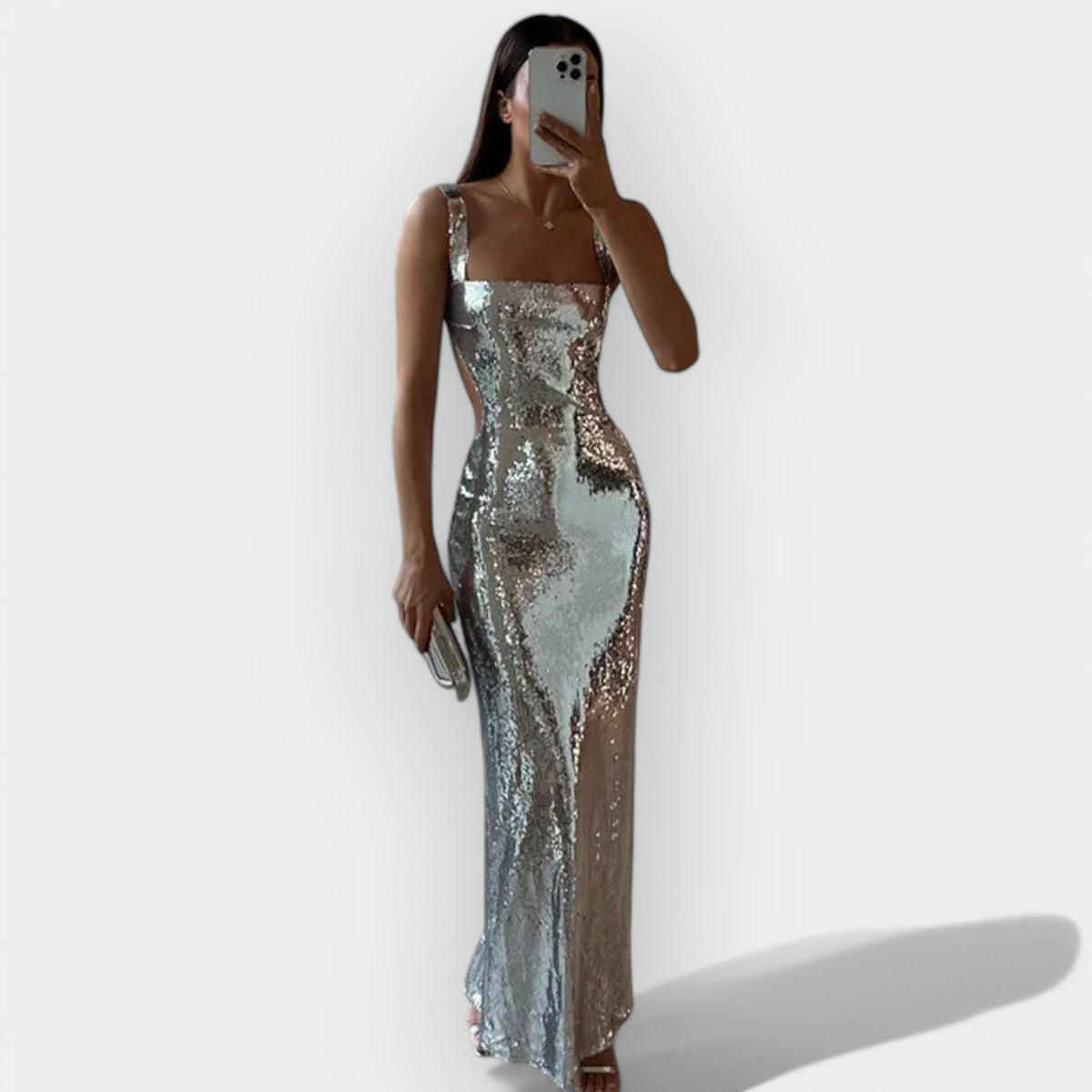 Luna - Vestido Maxi Brillante