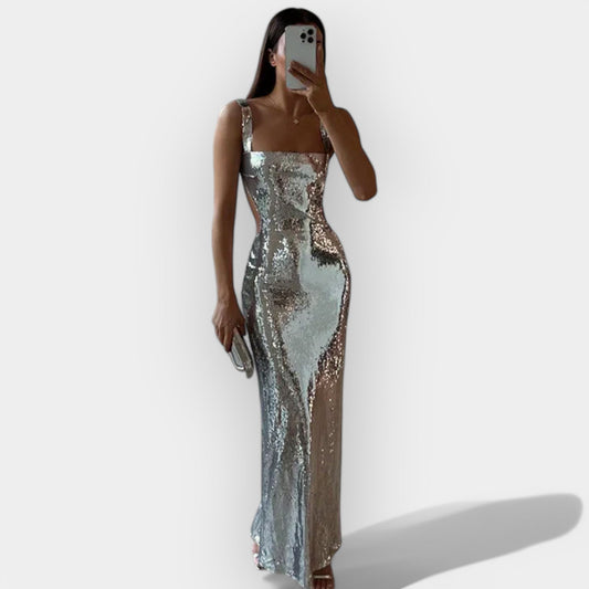 Luna - Vestido Maxi Brillante