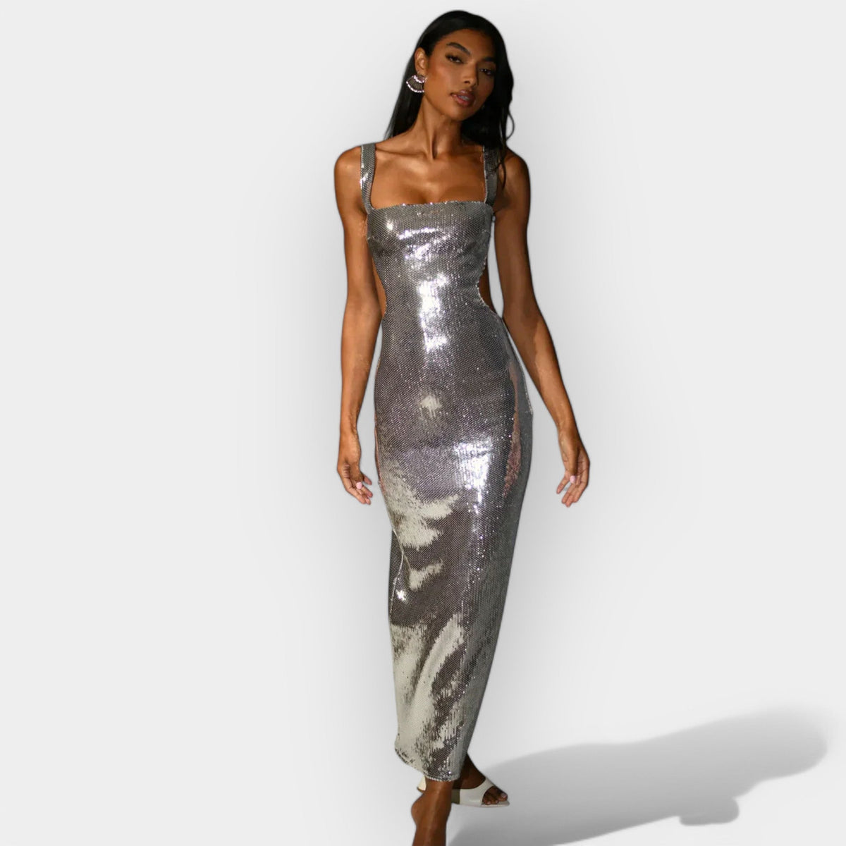 Luna - Vestido Maxi Brillante