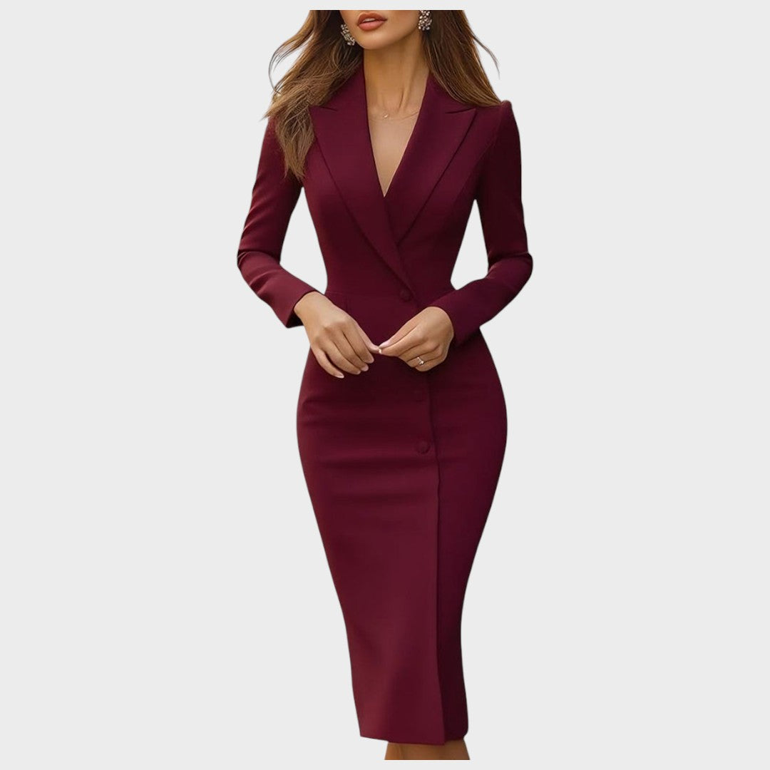 Manja - Vestido blazer elegante y ajustado