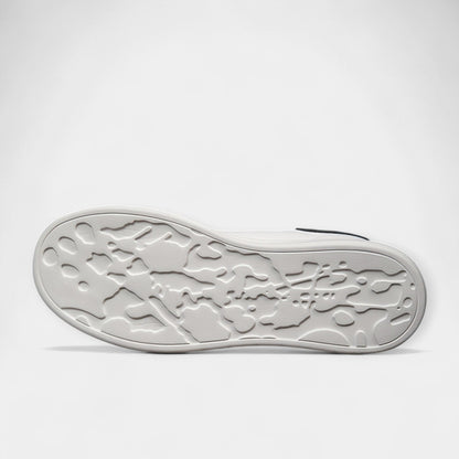Zapatillas Deportivas de Cuero Blanco