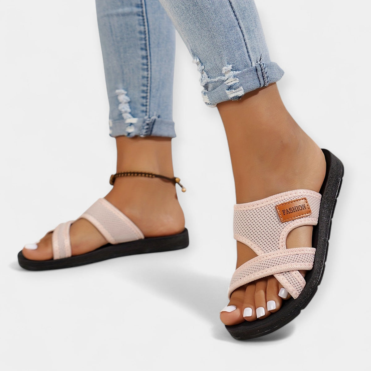 Sandalias de verano de red