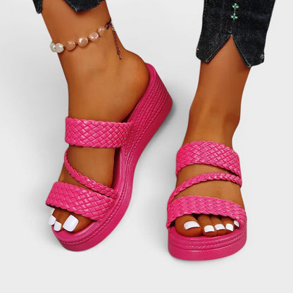 Simone | Sandalias con plataforma cómodas